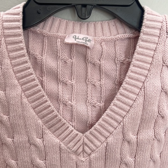 Light pink sweater vest excellent condition M - Picture 2 of 7